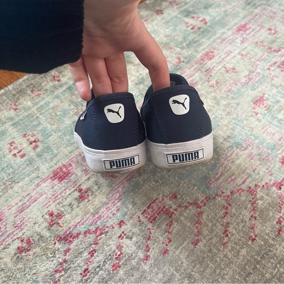 Puma Navy Paisley Sneakers - Picture 6 of 6